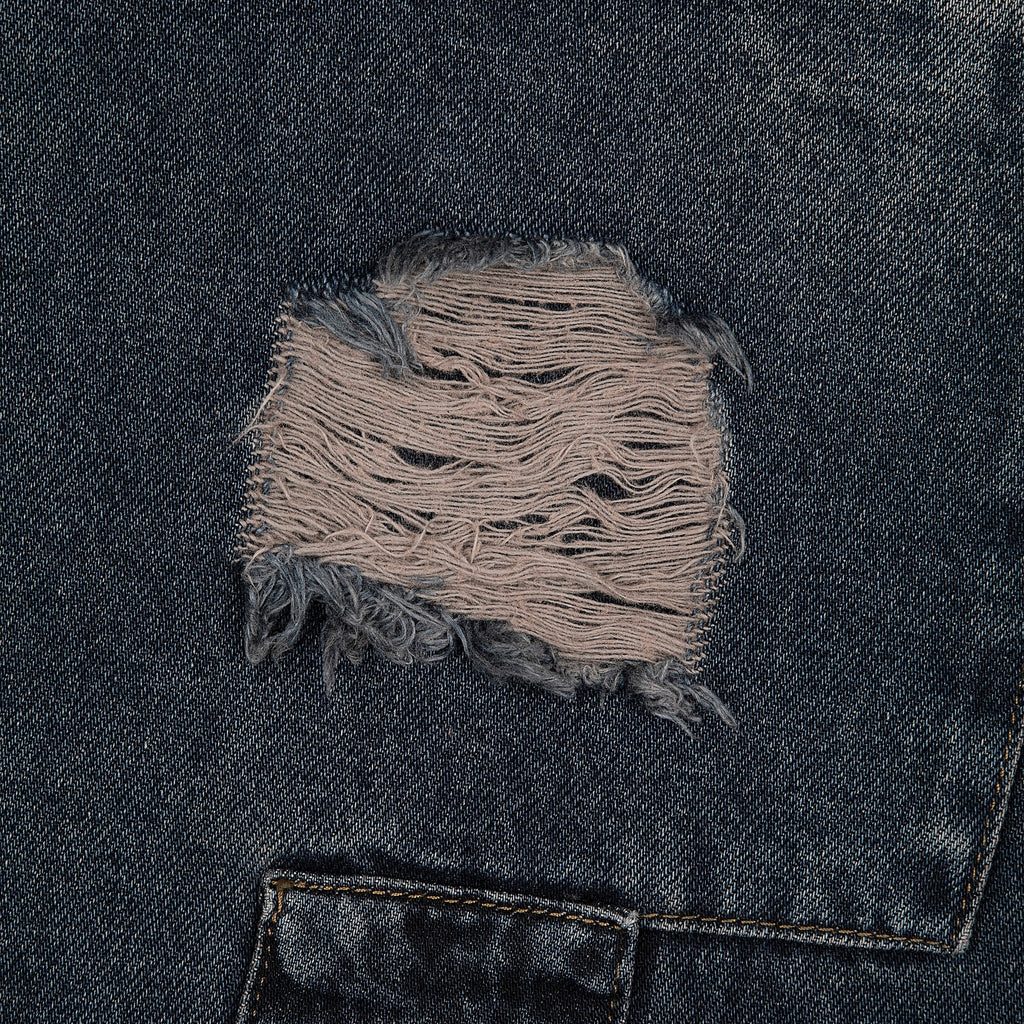 "blossom v2" patchwork Denim dark indigo